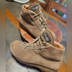 Vagabond Men's Tan Suede Lace-Up Boots